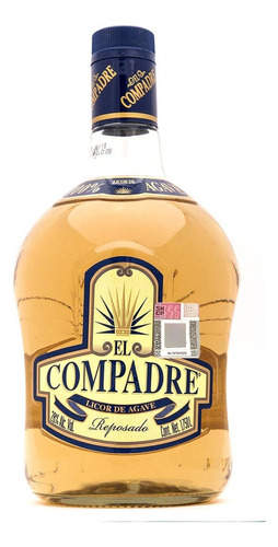 Pack De 6 Destilado De Agave El Compadre 750 Ml