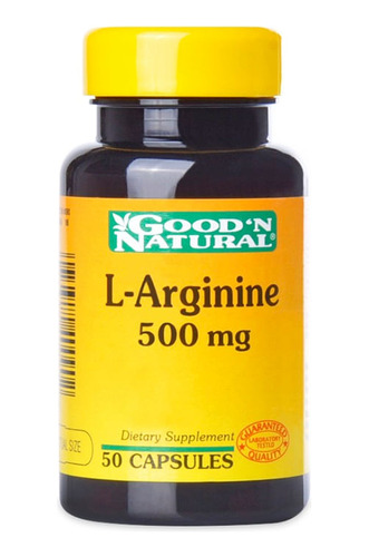 L-arginine 500mg Good Natural X 50 Capsulas