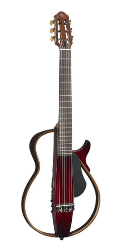 Yamaha Guitarra Silent Slg200n Red Burst Cuerdas De Nylon