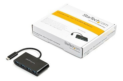 Adaptador Hub Usb Tipo C De 4 Puertos
