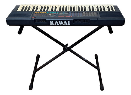 Teclado Musical Kawai Fs680 Japones 100 Ritmos 61 Teclas Zwt Negro (Usado)