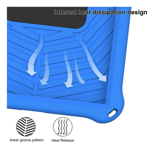 Funda A Prueba De Golpes Apta Para Motorola Tab G70 2022