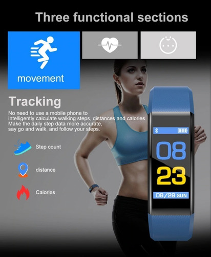 Imagen 5 de 10 de Reloj Inteligente Smartwatch M5 Deportivo Pulsera Deportes