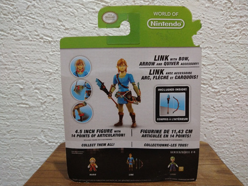 Link Legend Of Zelda Breath Of The Wild Figura Nintendo (Usado)