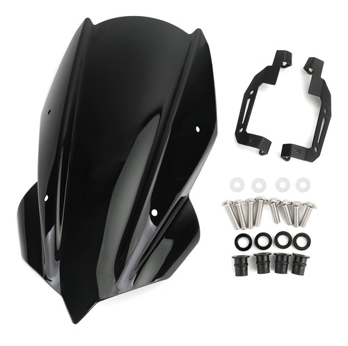 Parabrisa Parabrisa Para Kawasaki Z400 2019-2020 Negro