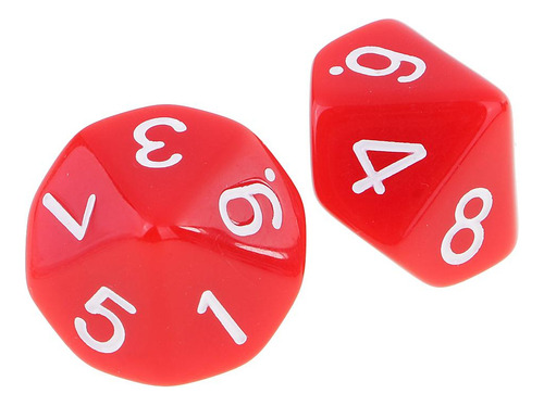 Dados Acrílicos Caras Para Rojo