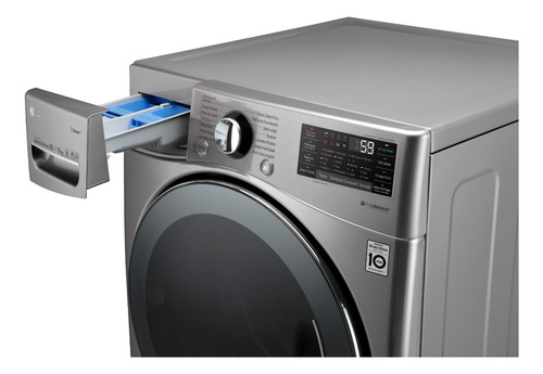 Imagen 5 de 6 de Lavasecarropas Frontal Inverter LG 20kg Wd20vv2s6