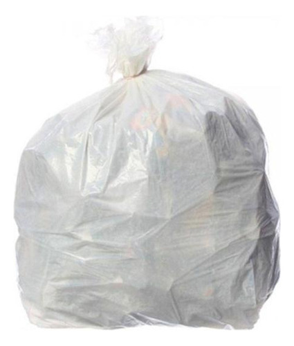 Saco De Lixo Branco Em Rolo 60l