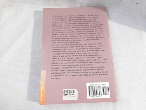 Imagen 2 de 7 de Empezar Una Nueva Vida Ser Madre Harriet Lerner Paidos