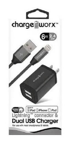 Cargador Usb  De Doble Uso 