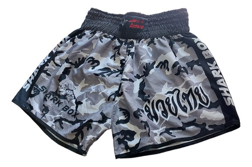 Short Camuflados Sublimados Kick Boxing, Mma, Shark Box!