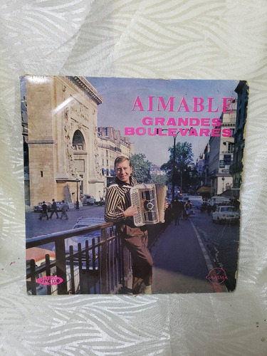 Aimable Grandes Boulevares Disco Lp Vinilo Acetato 