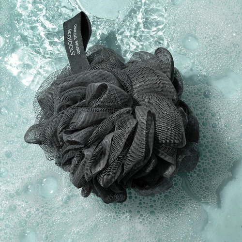 Ecotools Ecopuf De Carbón, Esponja De Lufa Para Baño Y Ducha
