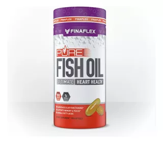 Fish Oil Aceite De Pescado Puro Omega 3 100srv Finaflex Sabor Sin Sabor