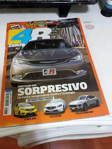Revista 4 Ruedas México #237 Jun 2014 Chrysler 200