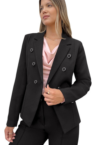 Blazer Corte Princesa Mujer