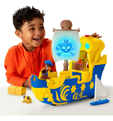 Set De Juego Barco Pirata El Bravo Fisher-price Santiago