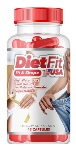 Diuretico Dietfit Usa 45 Capsulas Fatloss
