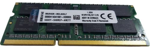 Memória Ram Notebook 8gb Ddr3 12.800 Pc3l