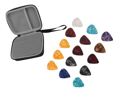 Juego De Fundas Para Guitarra Pick Case, De Gran Espacio, Im