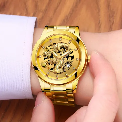 Dragon watch gold 2025