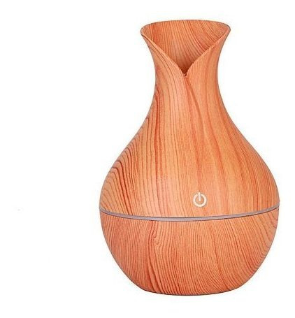 Aromaterapia Difusor De Aroma Jarron Madera Novicompu