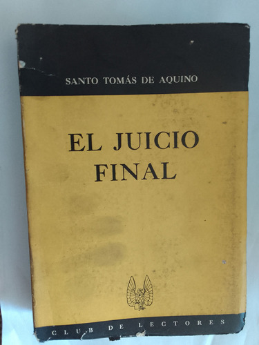 Santo Tomás De Aquino  El Juicio Final 
