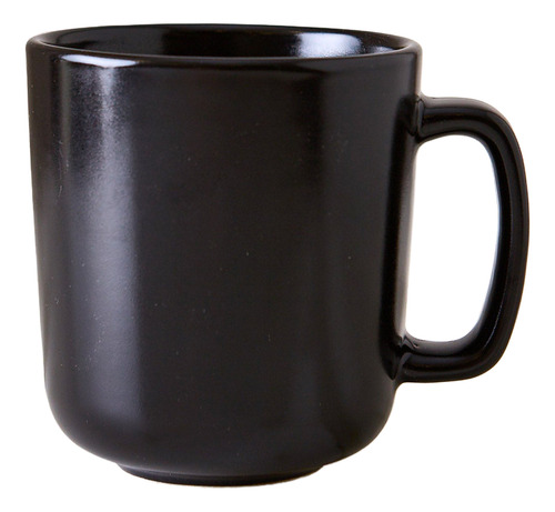 Taza Jarro Mug Ceramica Cafe Luke Color Negro 400ml