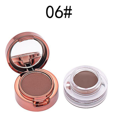 Y Crema Para Teñir Cejas De Doble Capa De Larga Duración Eye