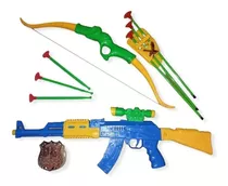 Ditudotem Lançador De Dardo Arminhas Nerf Pistola Brinquedo Menino Menina  Mascara Verde Amarelo Original Vip Toys