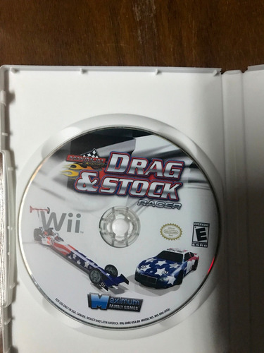 Juego Original De Nintendo Wii: Drag And Stock Racer