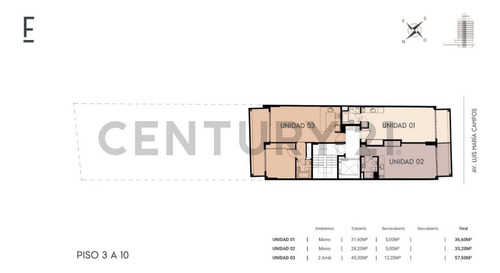 Venta Departamento Belgrano Monoambiente Pozo Feel Belgrano