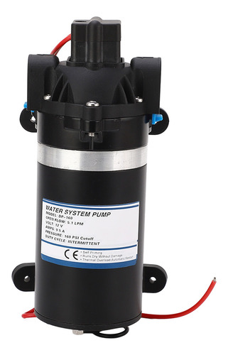 Bomba De Refuerzo Dc 12 V, 160 Psi, Agua De Diafragma De Alt