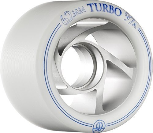 Rollerbones Turbo Speed ¿¿/derby Clear Aluminum Hub Juego De