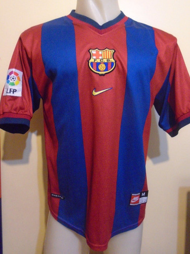 Camiseta Barcelona 1998 1999 Rivaldo #11 Selección Brasil M