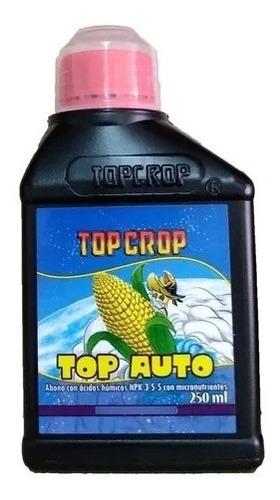 Imagen 1 de 3 de Top Auto - Top Crop Fertilizante Auto Florecientes  250ml