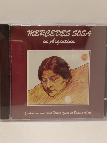 Mercedes Sosa En Argentina Cd Nuevo 