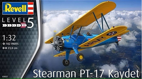 Revell Stearman Pt-17 Kaydet 03837 1/32  Rdelhobby Mza