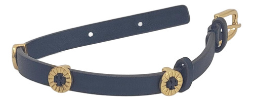 Tory Burch Britten Brass Gold Hardware Esmalte Pulsera De Cu