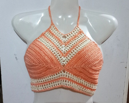 Mallas Y Tops Tejidos En Crochet 