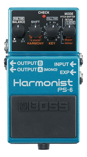 Pedal Efecto Guitarra Electrica Boss Ps6 Harmonist Prm