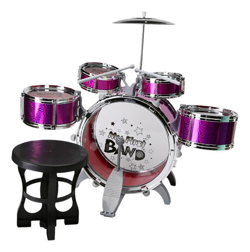 Juego De Batería De Jazz Para Niños, Instrumento De