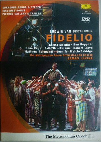 Opera Fidelio Beethoven Dvd Original 