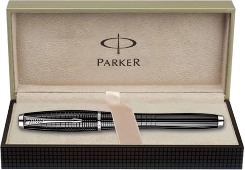 Pluma Parker Urban Premium Negro O Blanco Metál+bolsa Regalo