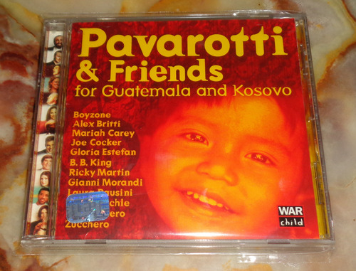 Pavarotti & Friends - For Guatemala And Kosovo - Cd Arg.