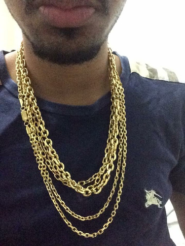 Cordao Cartie Banhado A Ouro,cartier,brinde Pulseira