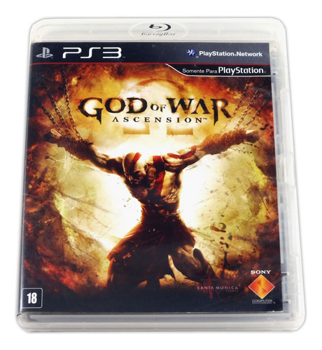 God Of War Ascencion Original Playstation 3 Ps3 Mídia Física