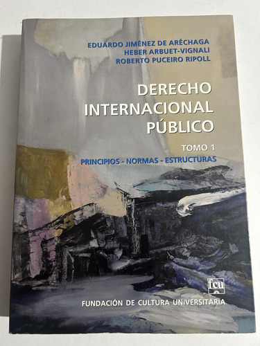 Libro Derecho Internacional Público T1 Jiménez De Aréchaga