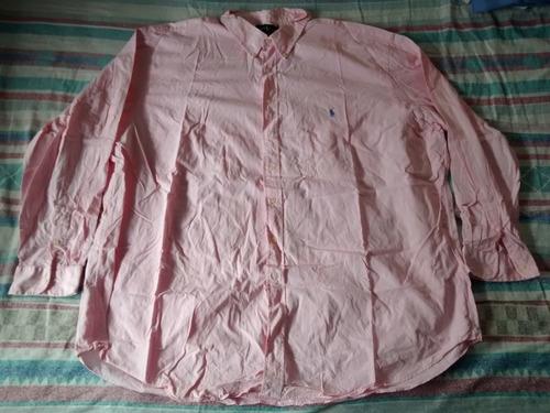 Camisa Marca Polo Talla 4xlt Color Rosa