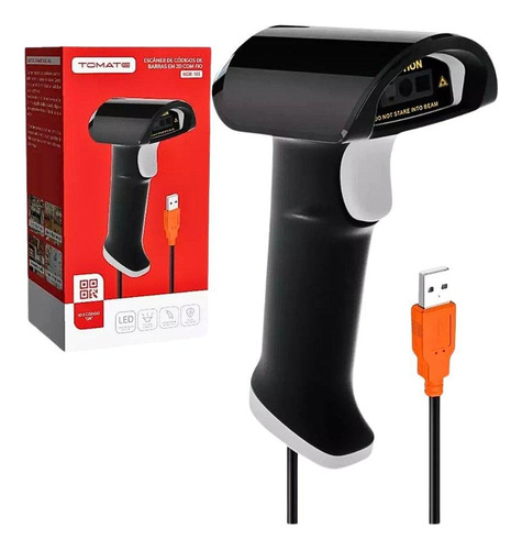 Leitor De Codigo De Barras Usb 2d Cmos Qr Mdk-103